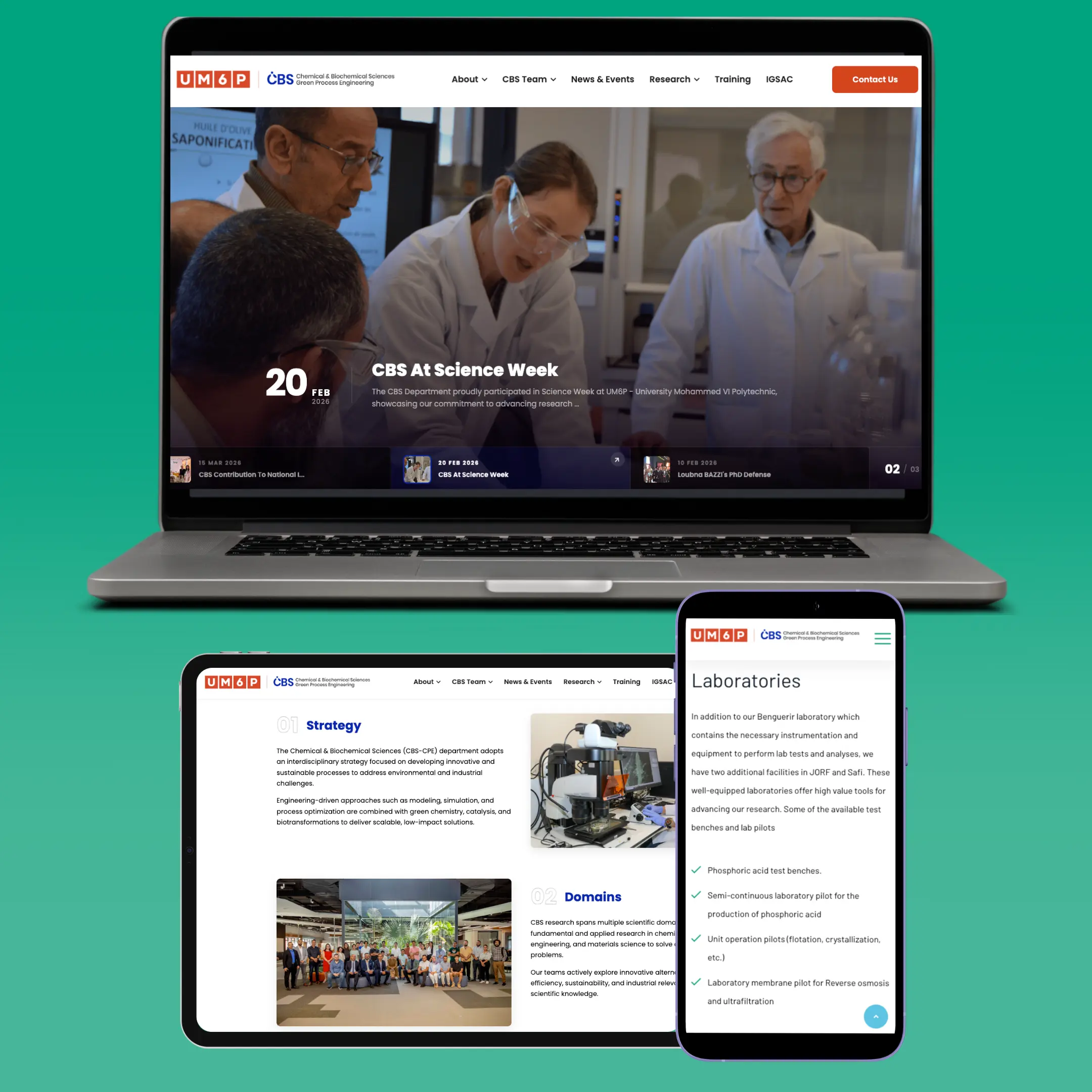 Chemical and Biochemical Sciences