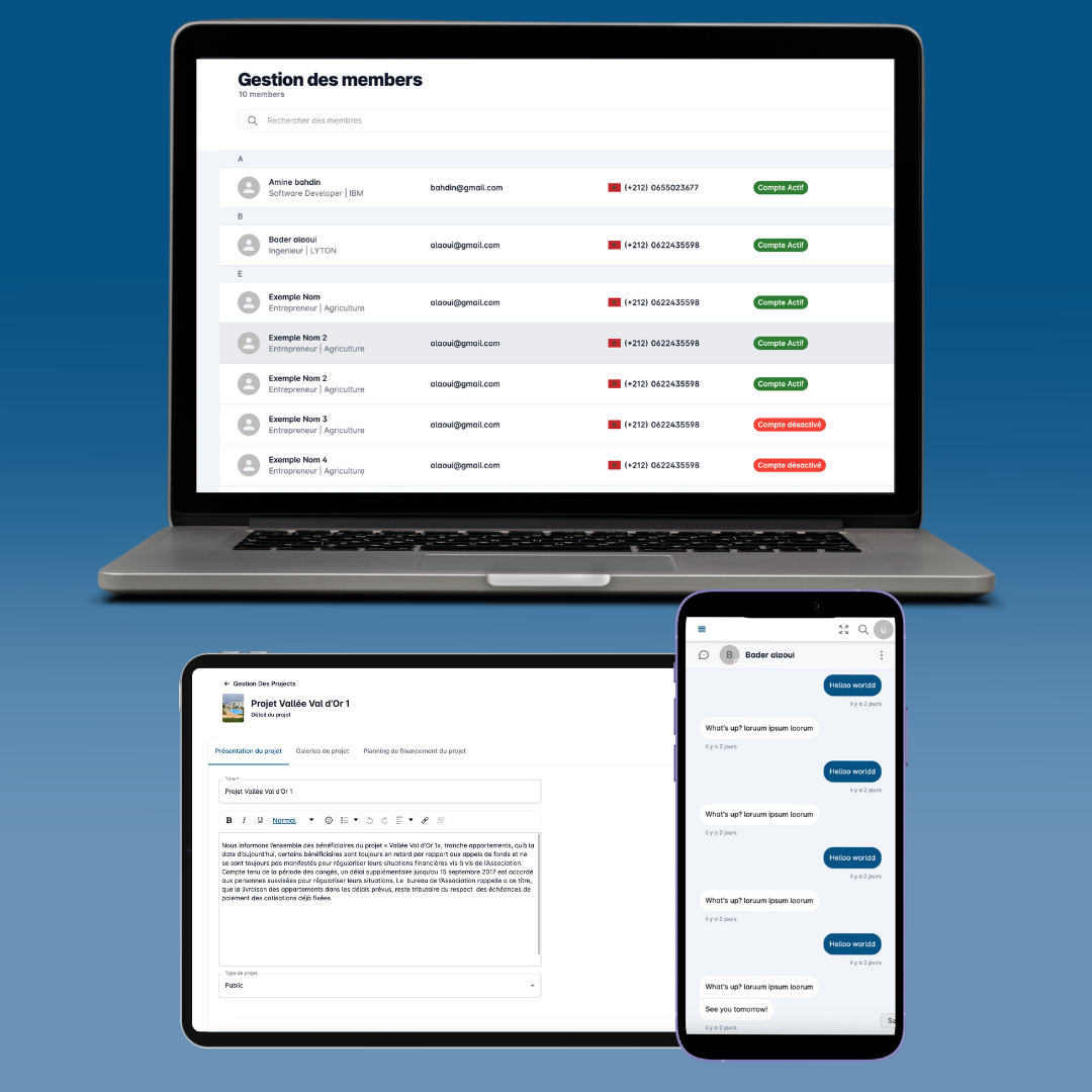 Real Estate Company Management System