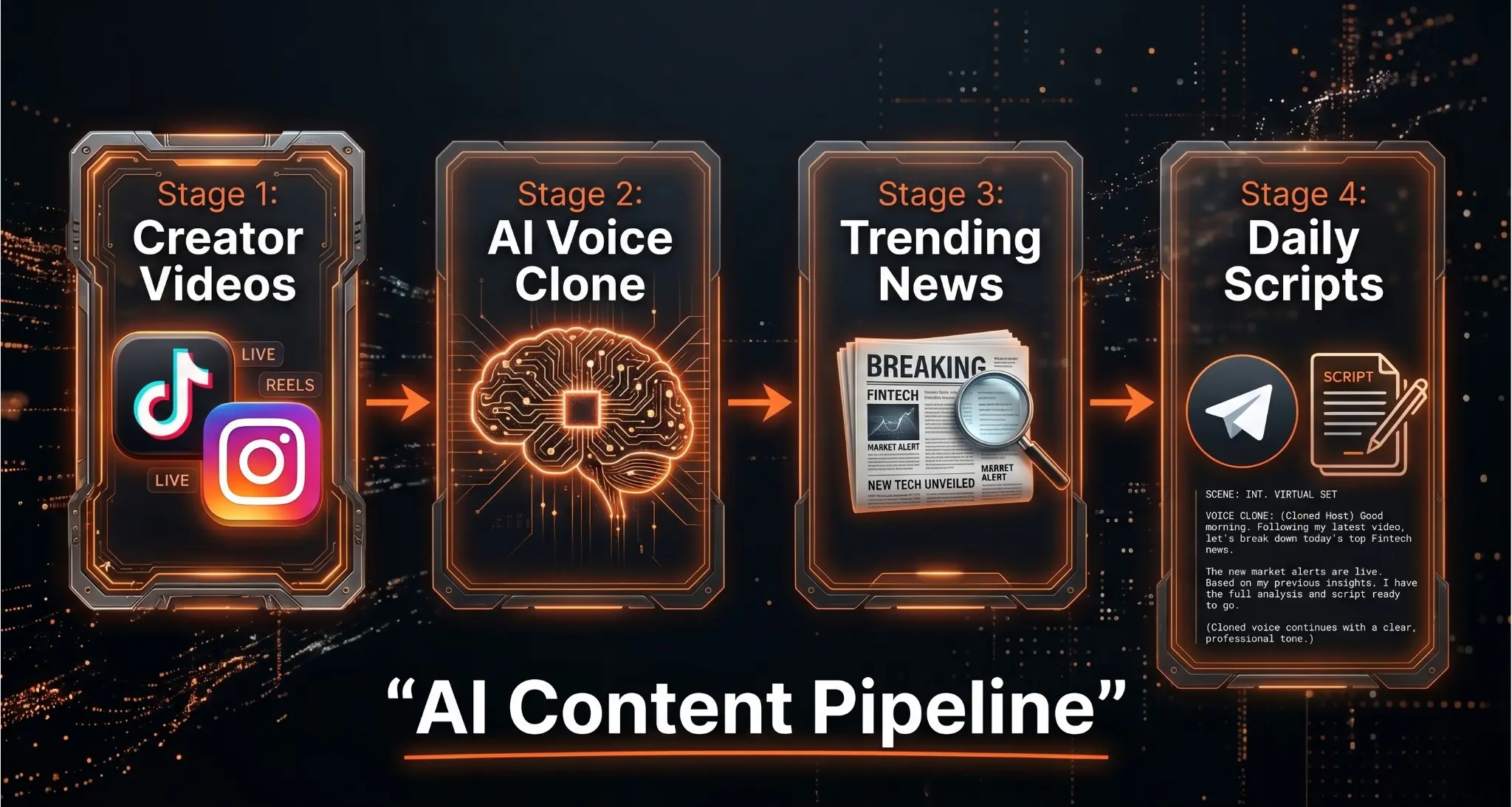 AI Content Pipeline for TikTok Creators